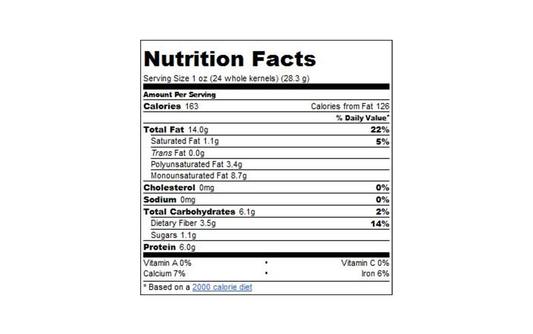 D'nature Fresh Roasted & Salted Almonds    Box  250 grams